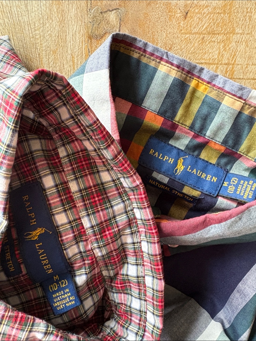 Ralph Lauren Plaid Boy's Shirt M(10-12) - Picture 3 of 11